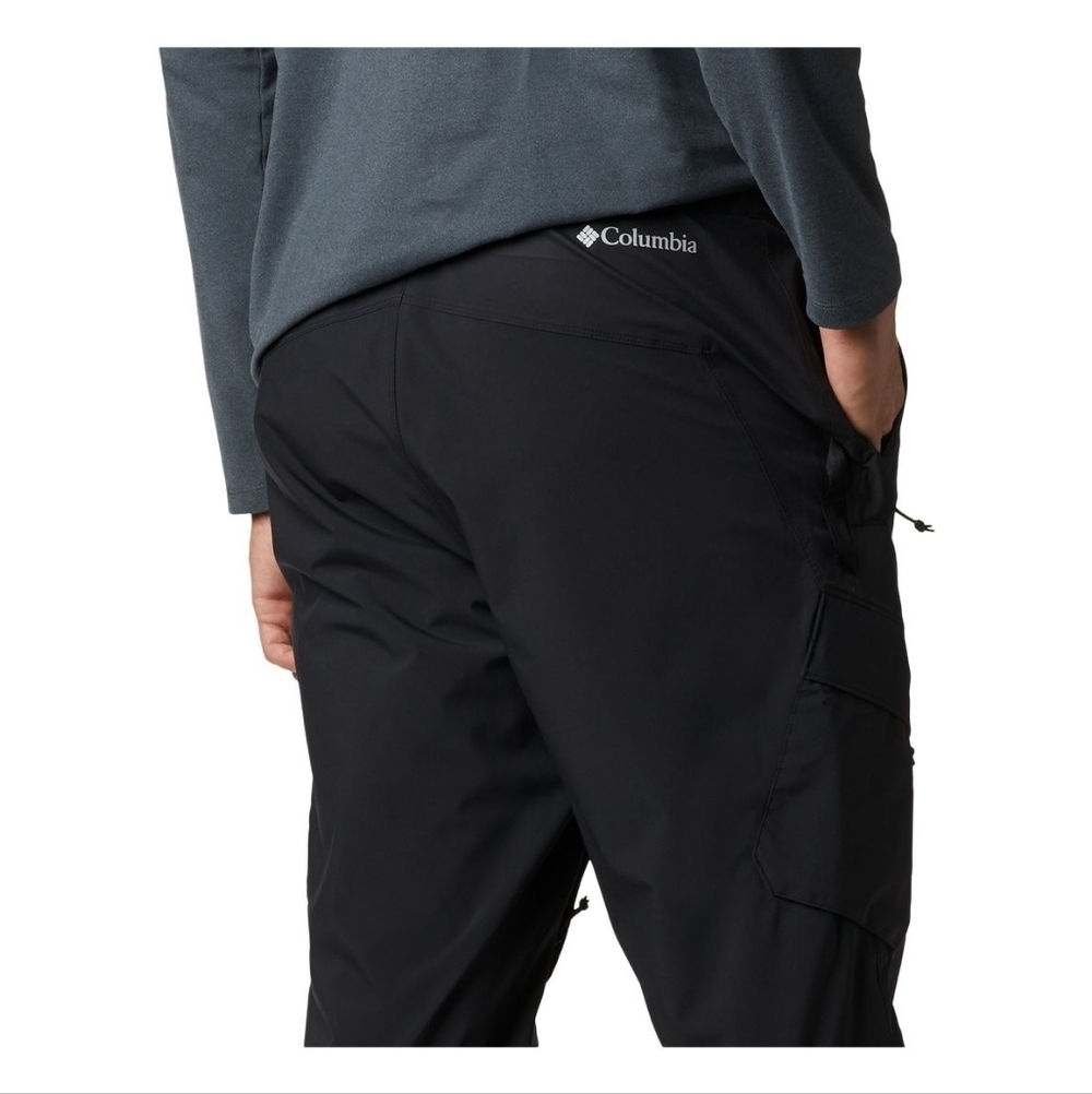 Men's Net Columbia Powder Stash Black Snow/Ski Waterproof Pant Size XXL